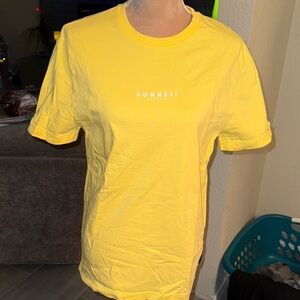 Yellow Short Sleeve Tee